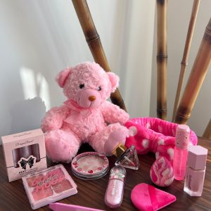 پک هدیه تدی صورتی